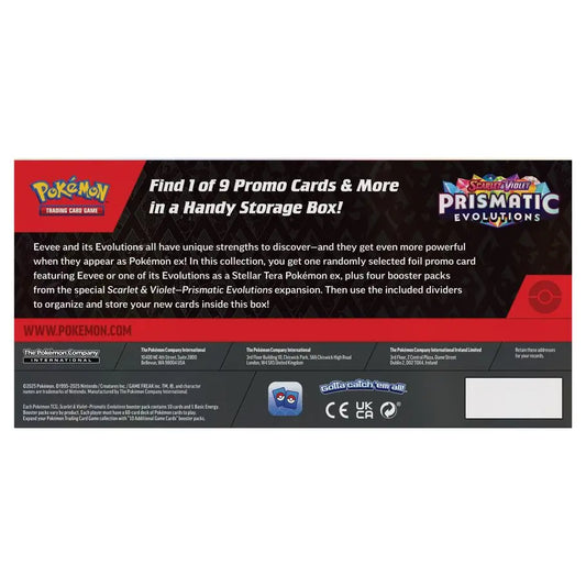 Pokemon Prismatic Evolutions Surprise Box