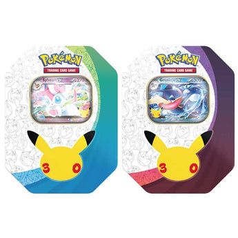 Pokemon 30th Celebration Ex Tins