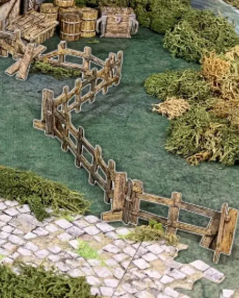 Battle Systems: Wooden Fencing (48'')