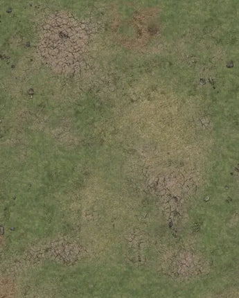 Battle Systems: Grassy Fields Gaming Mat - Grid (3' x 3')