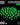 GSW: GREEN GLOW Resin Crystals - Small