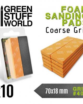 GSW: Foam Sanding Pads 400 grit