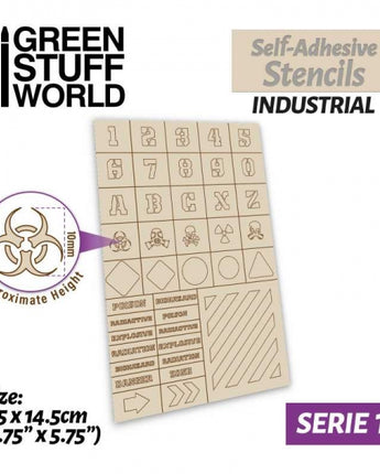 GSW: Self-adhesive stencils - Industrial