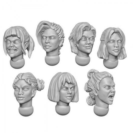 GSW: Female Heads 1:48 Basic Set
