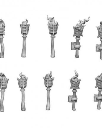 GSW: Dungeon Torches 1:48-1:35