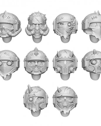 GSW: DakkaDakka - Wasteland Renegade Heads