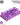 GSW: PURPLE GLOW Resin Crystals - Medium