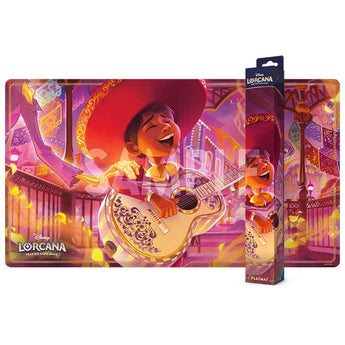 Lorcana Playmat: Hyperia City - Miguel