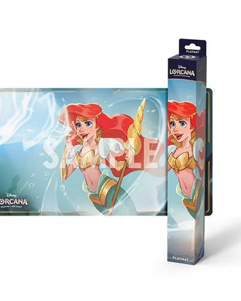 Lorcana Winterspell Playmat: Ariel, Sonic Warrior