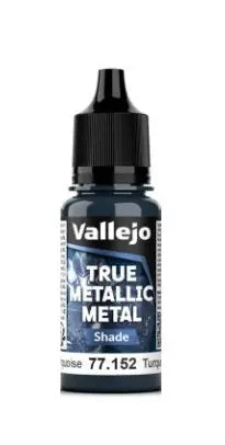 True Metallic Metal Paints: Hydra Turquoise - Shade