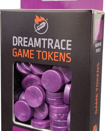 DreamTrace Gaming Tokens - Warpfire Purple