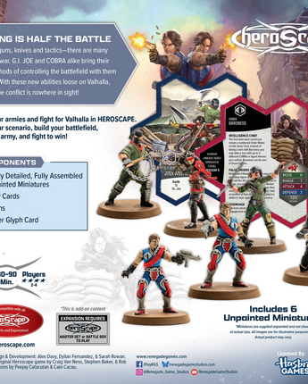G.I Joe Heroscape Strike Forces Army Expansion
