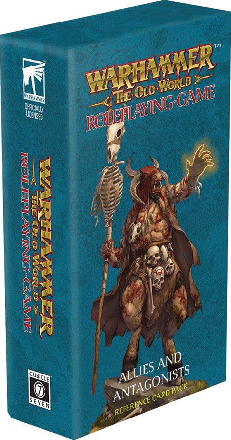 Warhammer the Old World RPG: Allies & Antagonists Card Deck