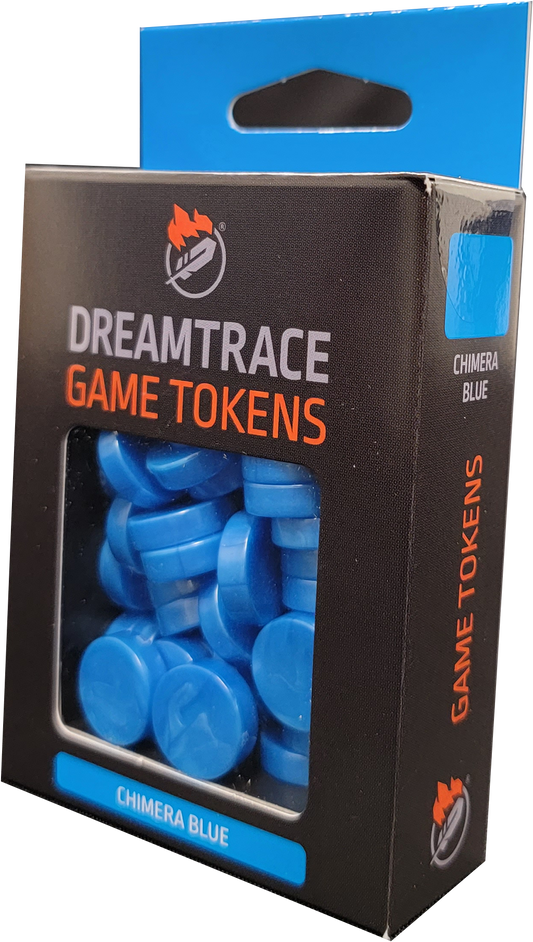 DreamTrace Gaming Tokens - Chimera Blue