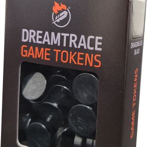 DreamTrace Gaming Tokens - Dragonglass Black
