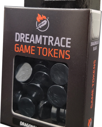 DreamTrace Gaming Tokens - Dragonglass Black