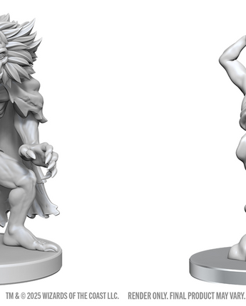 D&D Nolzurs Unpainted: W28 Classic Wight & Classic Wraith