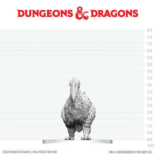 D&D Nolzurs Unpainted: W29 Axe Beak