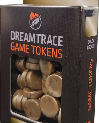 DreamTrace Gaming Tokens - Golem Bronze