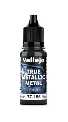 True Metallic Metal Paints: Amber Green - Shade