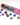 Glass Stones Gaming Tokens in 5.5` Tube (40) - Iridized Mixed Colors