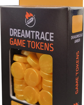 DreamTrace Gaming Tokens - Dragonscale Amber
