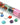 Glass Stones Gaming Tokens in 5.5` Tube (40) - Translucent Mixed Colors