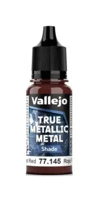 True Metallic Metal Paints: Forged Red - Shade