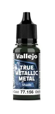True Metallic Metal Paints: Greenish Gold - Shade