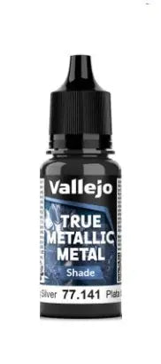 True Metallic Metal Paints: Sterling Silver - Shade