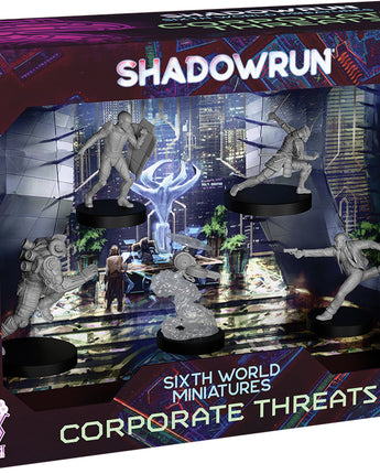 Shadowrun RPG: Corporate Threats Miniatures