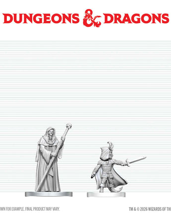 D&D Nolzurs Unpainted: W29 Cultist Of Bhaal N Cultist Of Myrkul