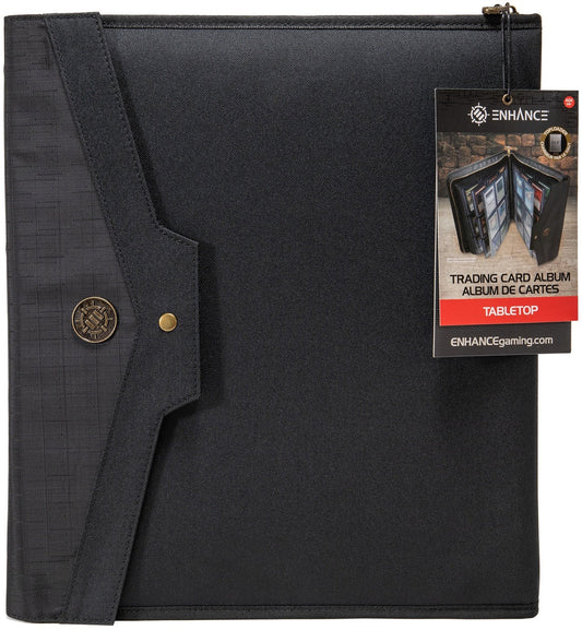 Enhance Tabletop Trading Card Album: Black