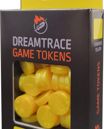 DreamTrace Gaming Tokens - Venomous Yellow