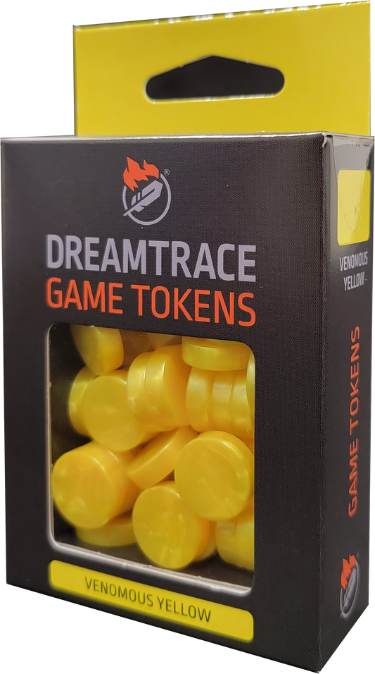 DreamTrace Gaming Tokens - Venomous Yellow