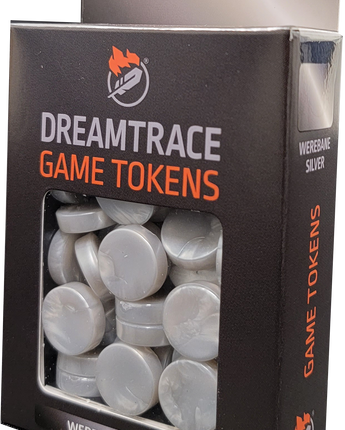DreamTrace Gaming Tokens - Werebane Silver
