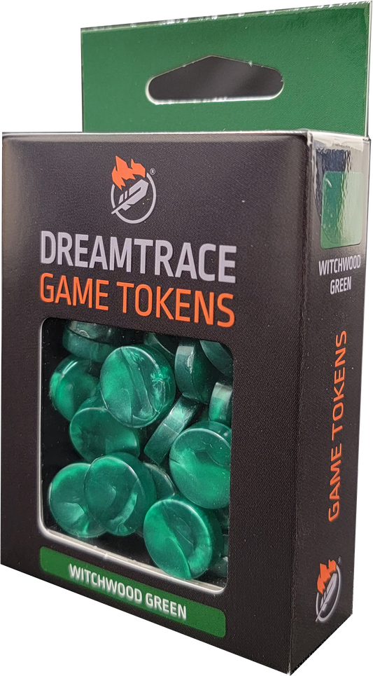 DreamTrace Gaming Tokens - Witchwood Green