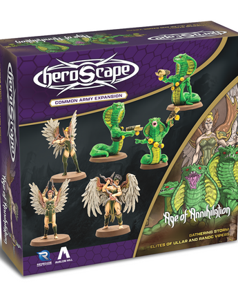 Heroscape Elites Of Ullar And Ranoc Vipers Army Expansion