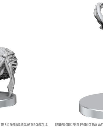 D&D Nolzurs Unpainted: W28 Neogi & Space Eel