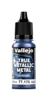 True Metallic Metal Paints: Ultramarine Blue - Airbrush