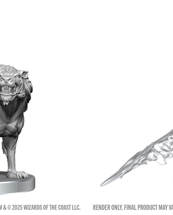 D&D Nolzurs Unpainted: W28 Hell Hound & Narzugon