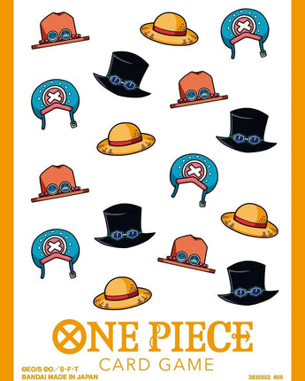 One Piece Set 13 Sleeves: All-over hat pattern