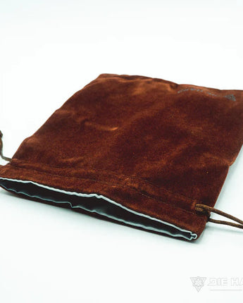 Velvet Dice Bag - Medium - brown