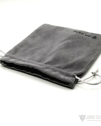 Velvet Dice Bag - Medium - light gray