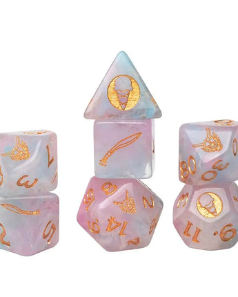 Sirius Dice: Stranger Things - 7ct Adventure Dice Erica
