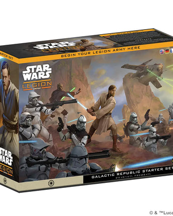 (PRESALE) Star Wars Legion Galactic Republic Starter Set