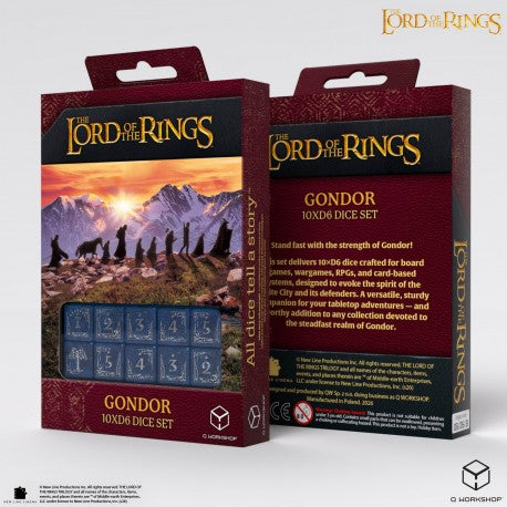 Lord of the Rings Dice: Gondor D6 Set (10)