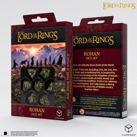 Lord of the Rings Dice: Rohan RPG Set (7ct)