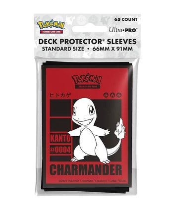 Pokemon Charmander Deck Protector Sleeves 65ct
