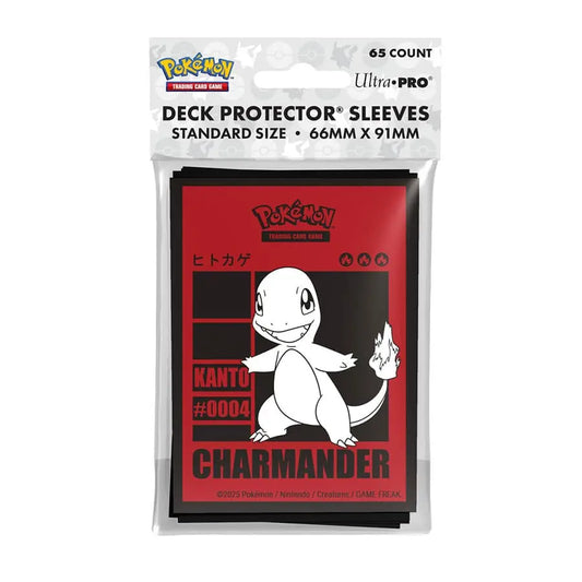 Pokemon Charmander Deck Protector Sleeves 65ct